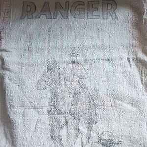 Vintage Ranger Muslin Alfalfa Grow Seed Sack Farm Core